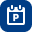 Icoon reserveren parkeerplaats