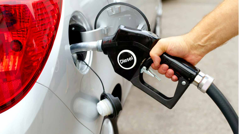 Diesel duurder dan benzine
