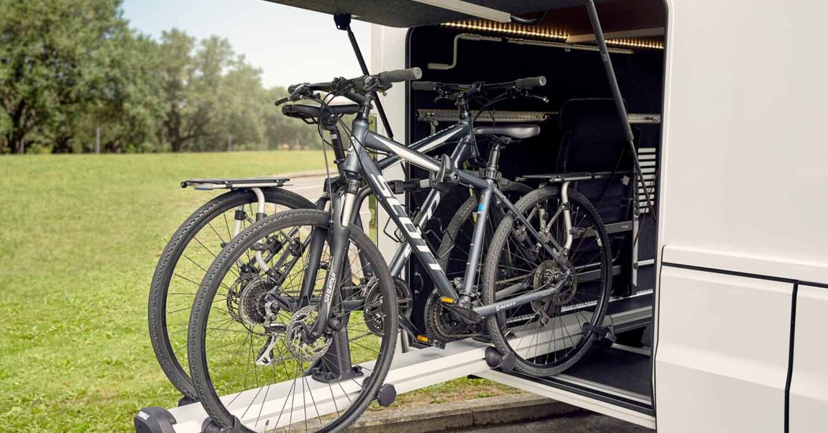 Wedstrijd over Luipaard Hoe neem je je fietsen mee met de camper?