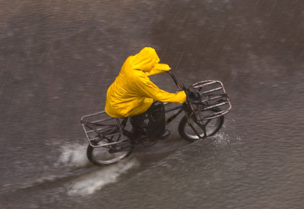 Regenkleding voor op de fiets
