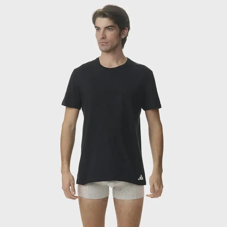 Adidas - Active 3-Pack O-hals Shirts - Heren
