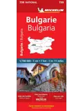 Wegenkaart National 739 Bulgarije
