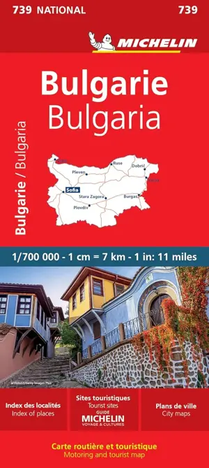 Wegenkaart National 739 Bulgarije