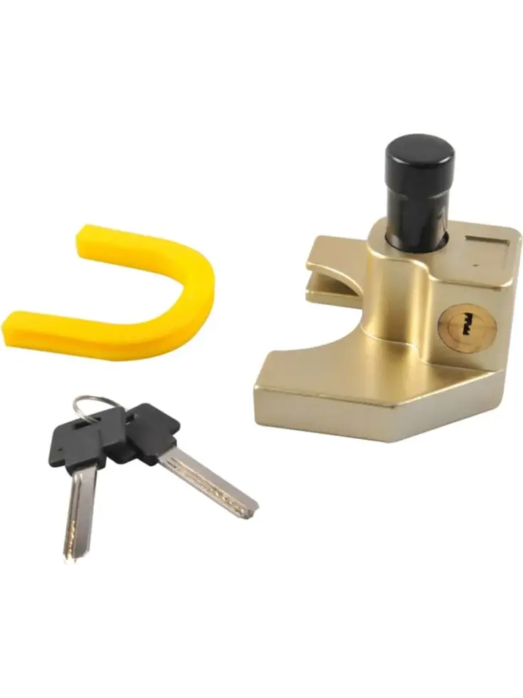 Koppelingsslot - 4,8 t/m 6,1 cm Breed - Geel
