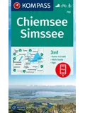 Wandelkaart WK792 Chiemsee - Simssee