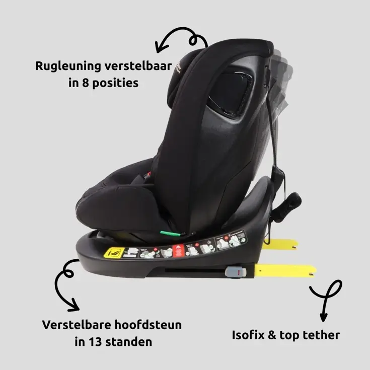 Sef 40-150 cm 360° i-Size Autostoel