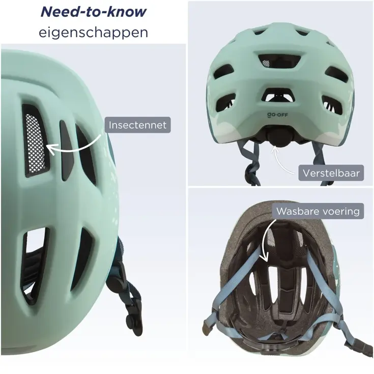 FIRST kinderhelm magneetsluiting