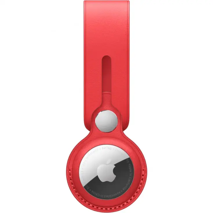 Apple Leather Loop AirTag-sleutelhanger