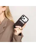 Croco Pashouder met MagSafe