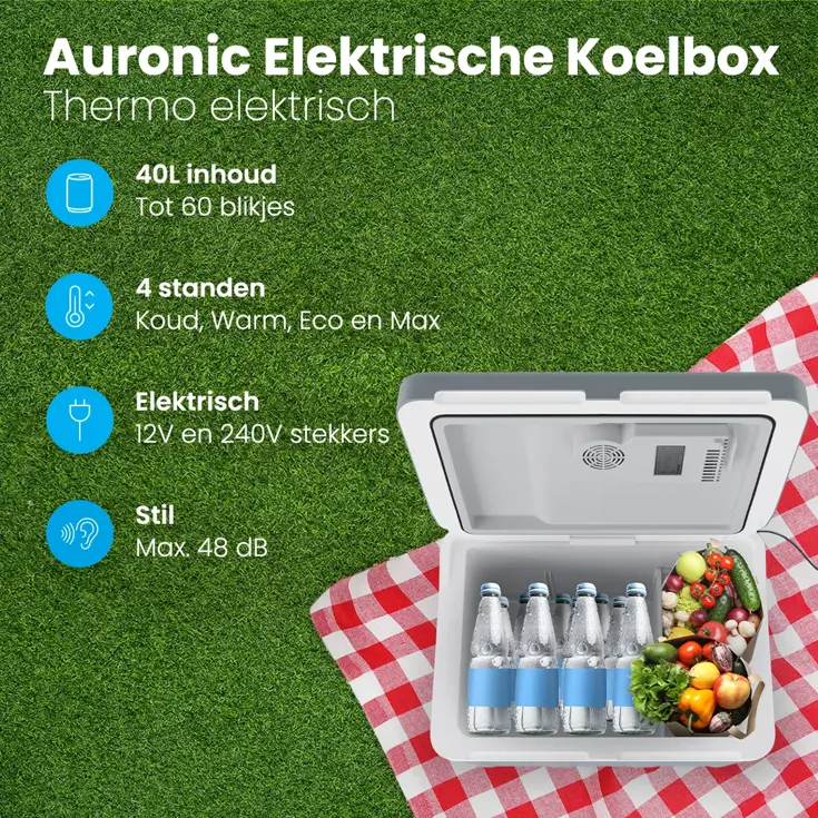 Auronic Koelbox Elektrisch 40L