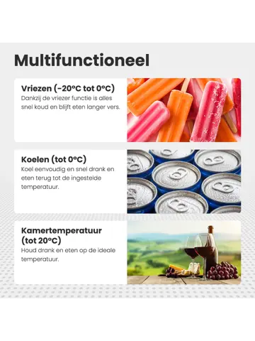 Compressor Koelbox – 40.5L – Grijs