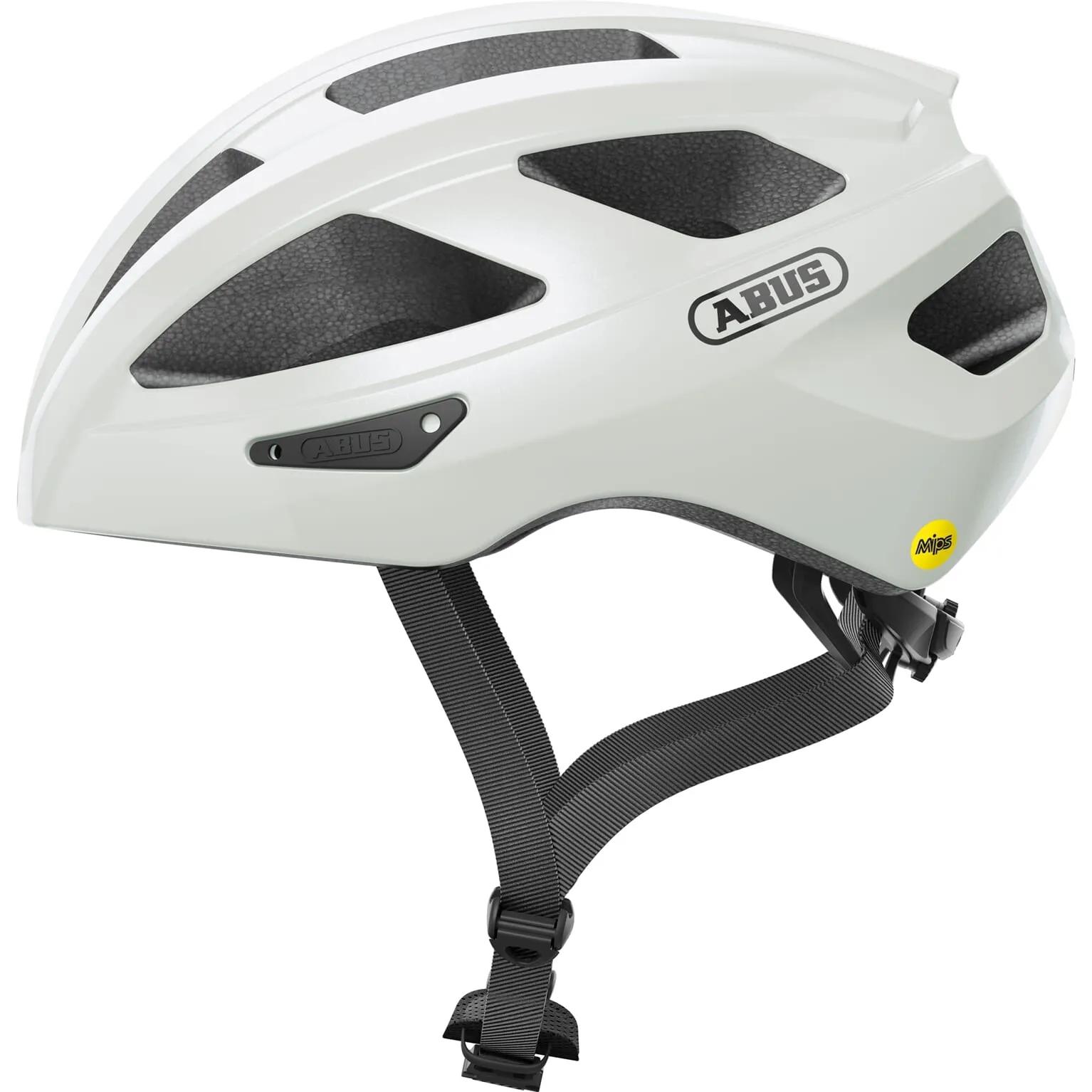 Abus  helm Macator MIPS pearl white L 58-62cm  Wit main product image