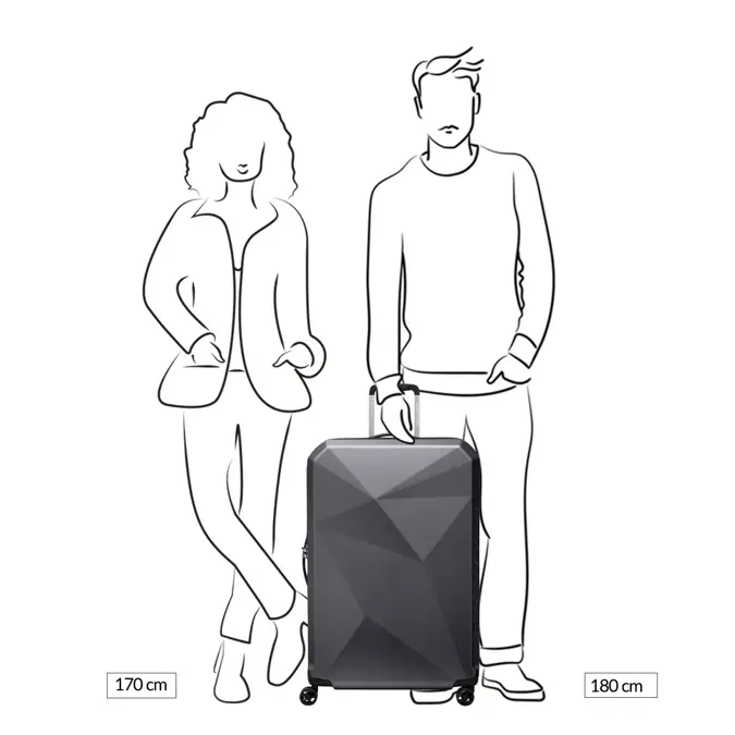 Delsey Karat 2.0 Trolley L aqua |102 L