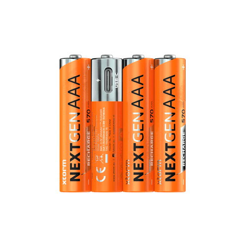 NextGen AAA-batterijen oplaadbaar - Xtorm