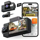 Wolfbox i17 3CH 4K Wifi GPS 64gb dashcam