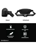 Shobaly Heuptas Zwart Waterdicht