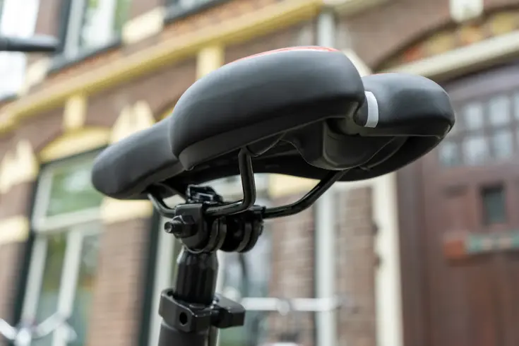 Voltano Gel Fietszadel Met Uitsparing