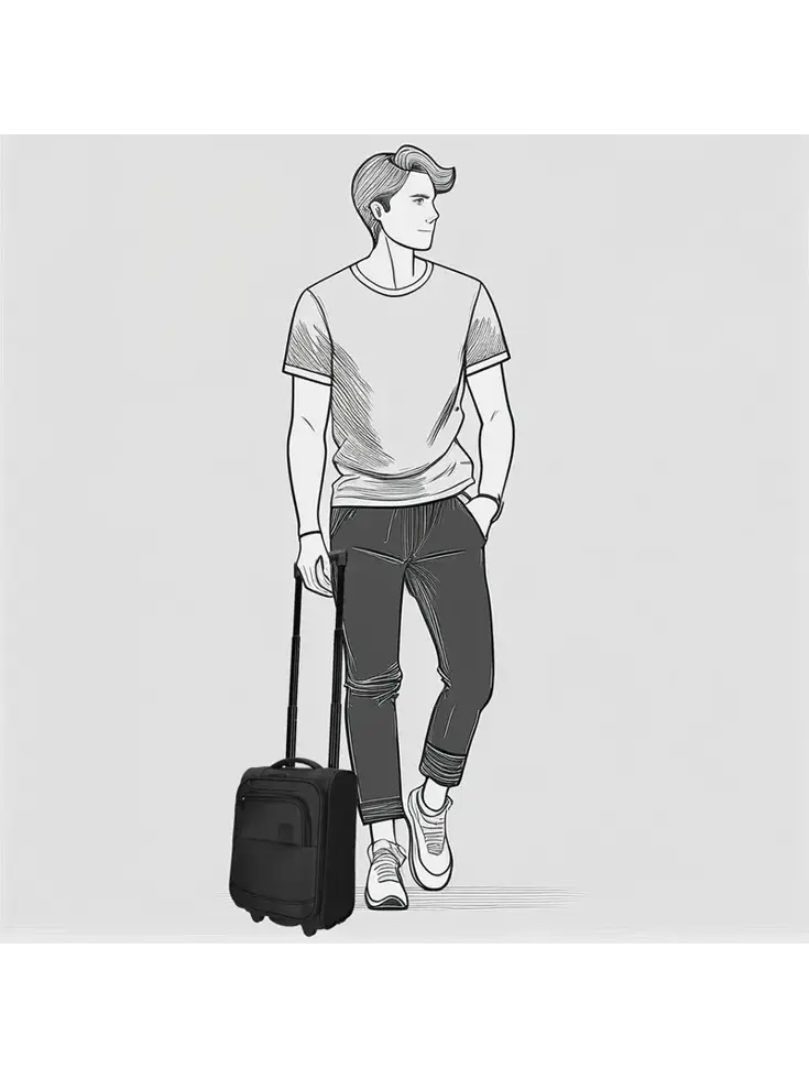 Oakville - Underseater koffer - 40cm - 20L
