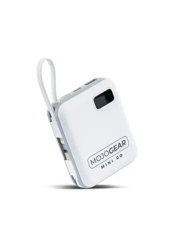 Powerbank 10.000 mAh met Kabels - Wit