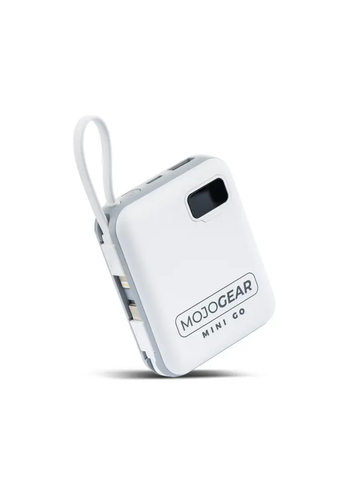 Powerbank 10.000 mAh met Kabels - Wit