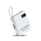 Powerbank 10.000 mAh met Kabels - Wit