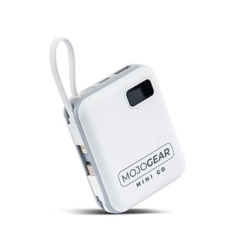 Powerbank 10.000 mAh met Kabels - Wit