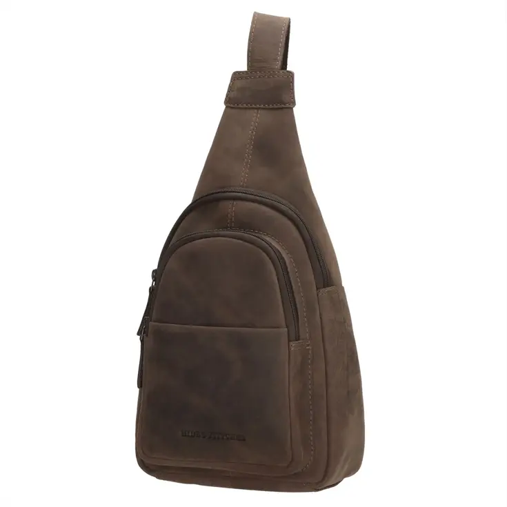 Idaho - Schoudertas / Slingbag - Leer