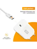 Krachtige 20W USB C Adapter - Wit