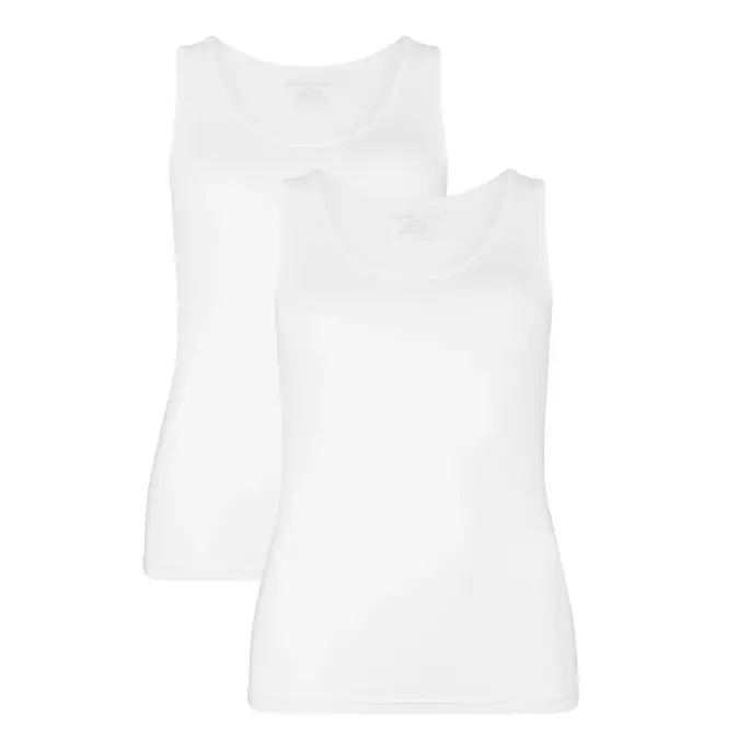 Bamboo Basics ANNA Singlets 2-pack Dames