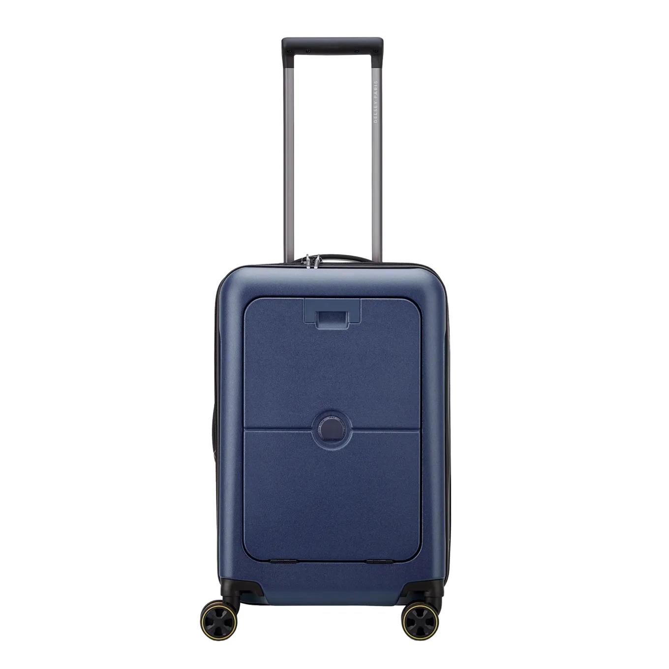 Delsey  cabin trolley s front pocket Blauw  Blauw main product image