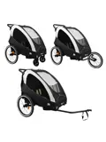 Luxe Fietskar - 3-in-1 model - Hardloopkinderwagen