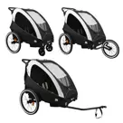 Luxe Fietskar - 3-in-1 model - Hardloopkinderwagen