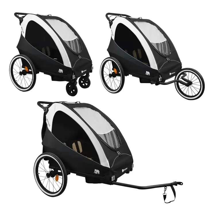 Luxe Fietskar - 3-in-1 model - Hardloopkinderwagen