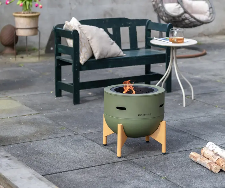 RedFire Pellet Vuurhaard Jubilee Bosgroen 45 cm