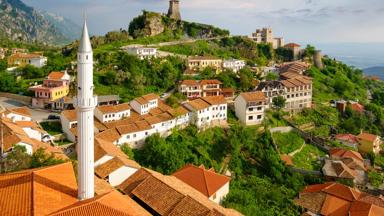 Albanië, Durrës, Krujë - GettyImages-1057206792