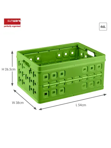 Square - Vouwkrat + koeltas - 46L