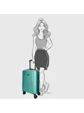 Edmonton - Handbagage koffer - 55cm - 35L