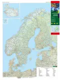 Wegenkaart Noord-Europa - Scandinavië