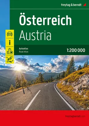 Freytag & Berndt Wegenatlas Oostenrijk