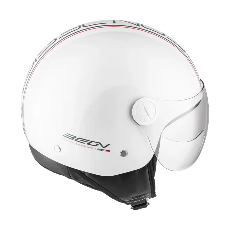 Design Scooterhelm met vizier