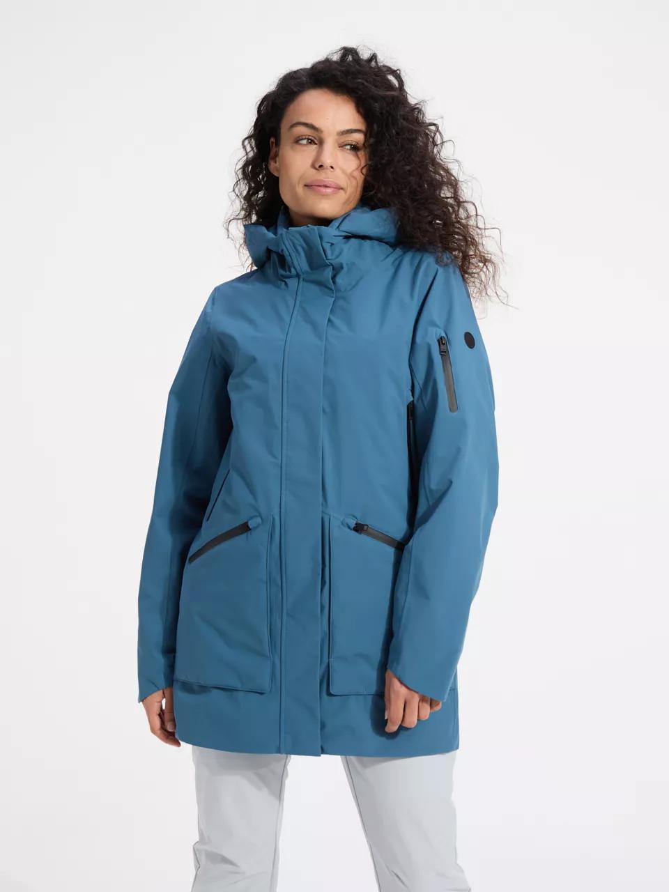 ANWB  Callais  Parka dames  Human Nature  Petrol   S main product image