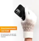 R2B Touchscreen Handschoenen Winter - Wit