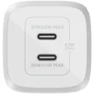 Belkin  Adapter 2 poorts - USB-C - 45W