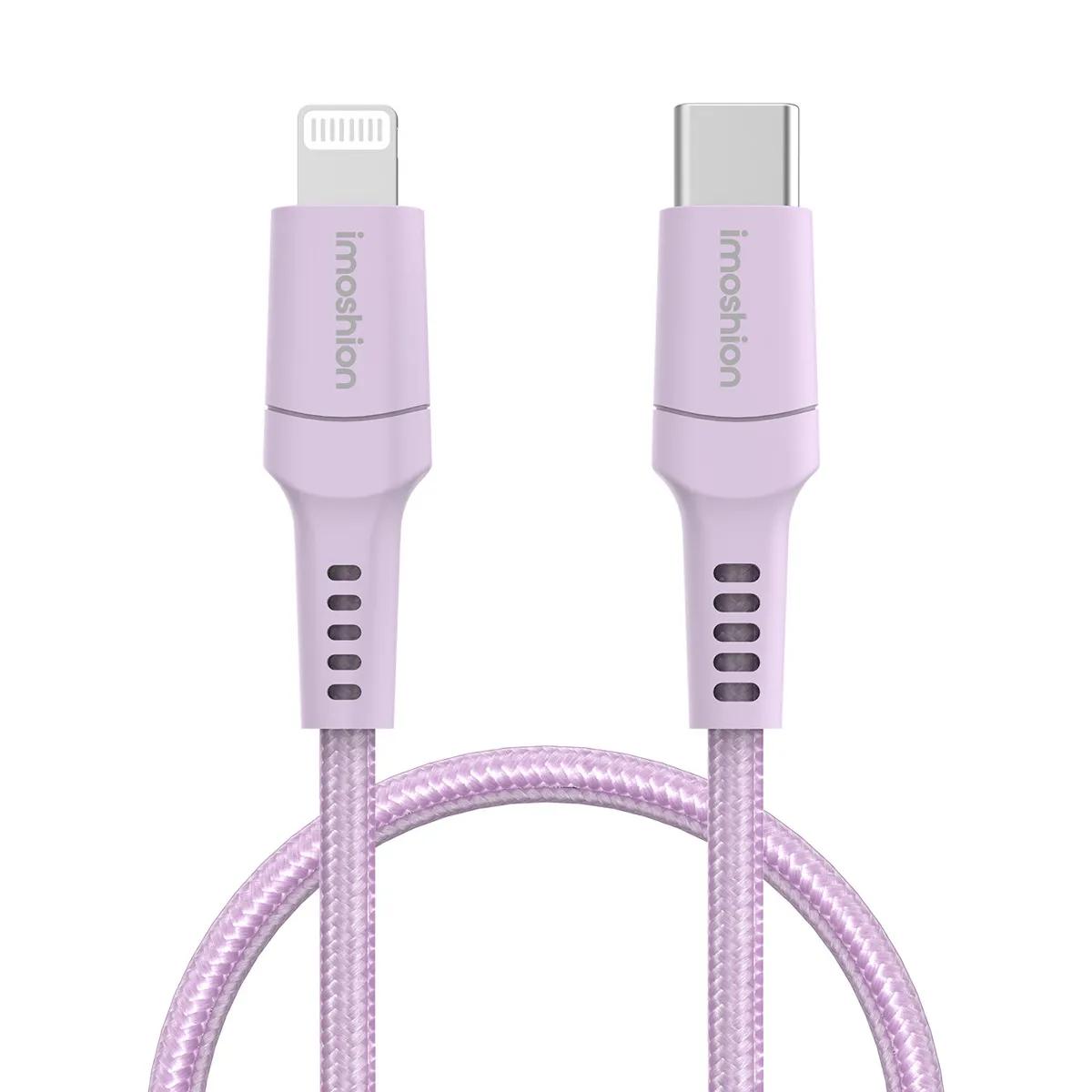 Imoshion  Lightning naar USB-C kabel 1 meter  Lila main product image