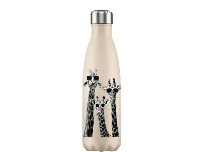 FLASKE 500 ml RVS Drinkfles