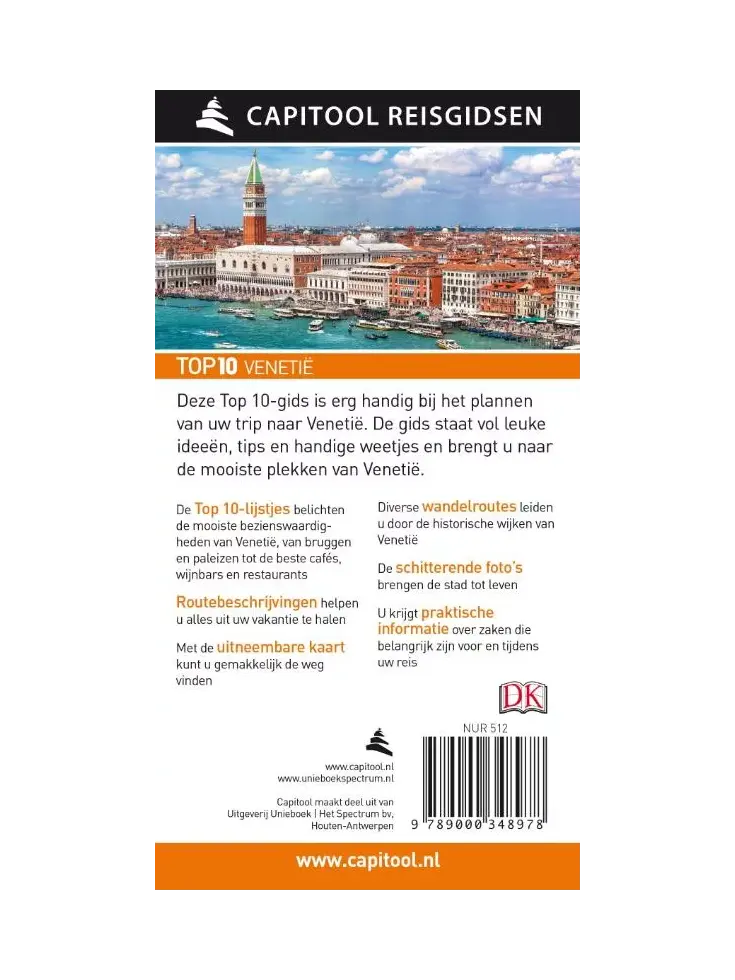Capitool Reisgidsen Top 10 Venetië