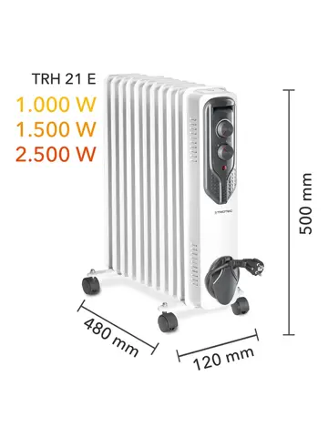 Olieradiator - TRH 21 E