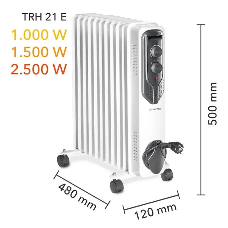 Olieradiator - TRH 21 E