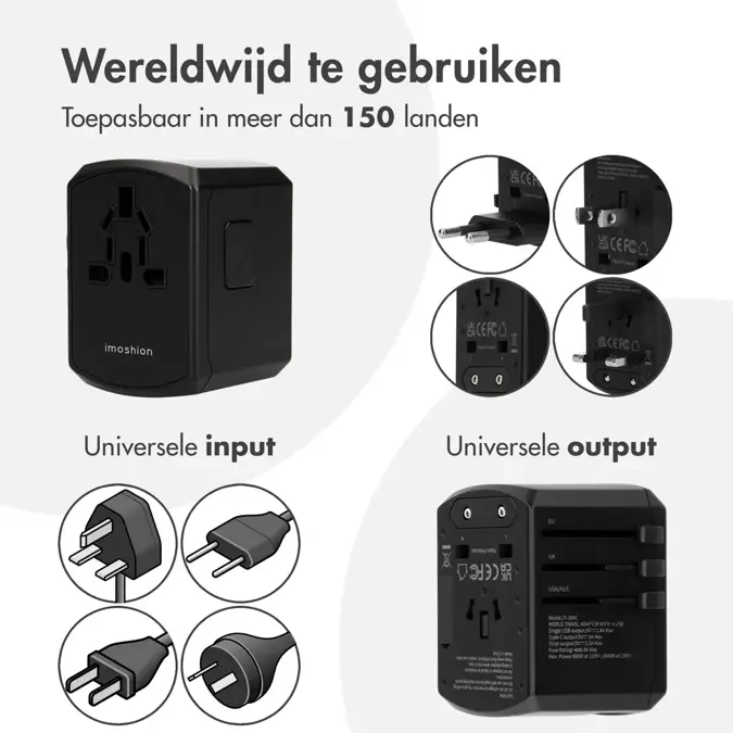 imoshion Wereldstekker +150 landen