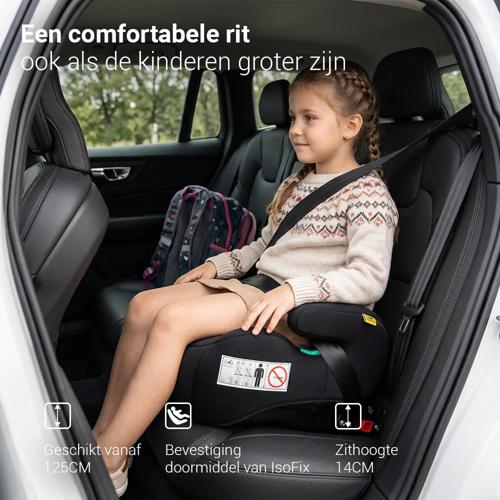 Jimm V2 - I-Size Isofix Zitverhoger